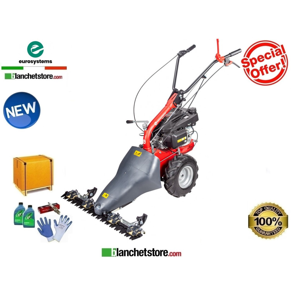 Motofaucheuse Eurosystems P55 Evo Bilame Double mouvement 87cm Moteur Brigge & Stratton 675Exi-Series 986300000-905202300 Motofaucheuse Eurosystems P55 Evo Bilame Double mouvement 87cm Moteur Brigge & Stratton 675Exi-Series 986300000-905202300