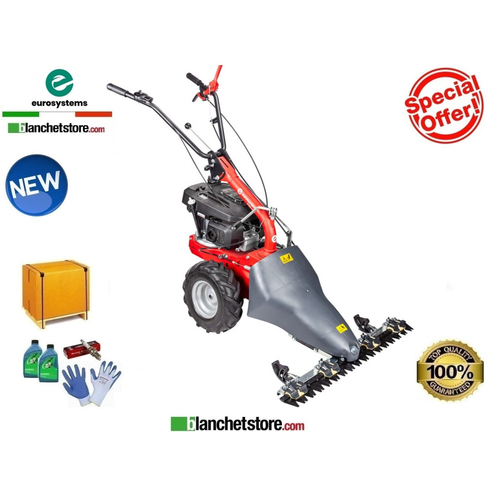 Motofaucheuse Eurosystems P55 EVO Bilame double mouvement 87cm Moteur Honda GCVX 170 986300100-905202300 Motofaucheuse Eurosystems P55 EVO Bilame double mouvement 87cm Moteur Honda GCVX 170 986300100-905202300
