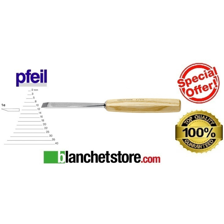 Carving chisels pfeil Fig 1E - 5 mm Carving chisels pfeil Fig 1E - 5 mm