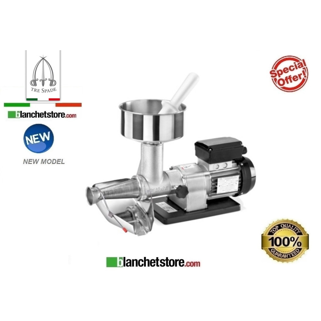 TOMATO JUICER TRE SPADE TOMATO SQUEEZER 300WATT 220VOLT F14000/I TOMATO JUICER TRE SPADE TOMATO SQUEEZER 300WATT 220VOLT F14000/I
