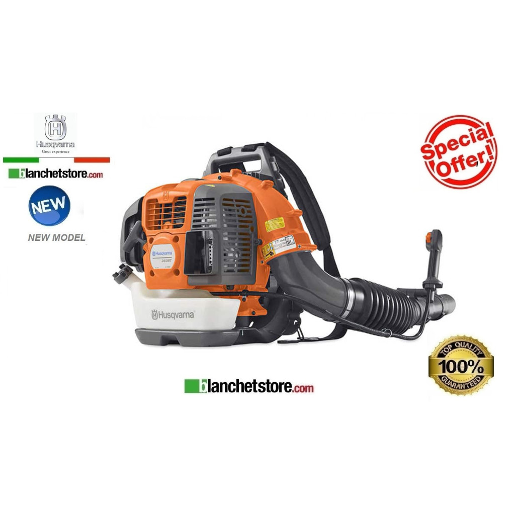 Soffiatore Husqvarna 360BT a zaino New model Soffiatore Husqvarna 360BT a zaino New model