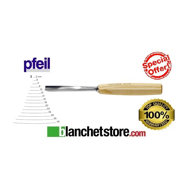 Scalpelli intaglio Pfeil Fig 2 -20 mm Scalpelli intaglio Pfeil Fig 2 -20 mm