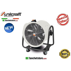 VENTILATEUR PORTABLE UNICRAFT MV60 DÉBIT D'AIR 14400Mc/h 220Volt 2000W 6260060