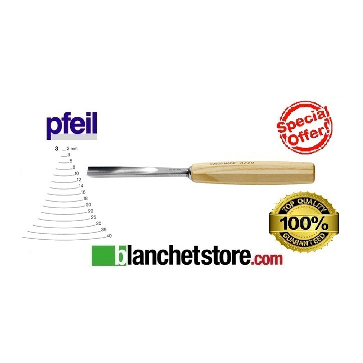 Carving chisels pfeil Fig 3 -16 mm Carving chisels pfeil Fig 3 -16 mm