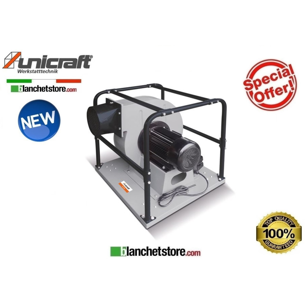 VENTILATEUR D'EXTRACTION CENTRIFUGE UNICRAFT RV350 4212Mc/Min 220VOLT 6264350 VENTILATEUR D'EXTRACTION CENTRIFUGE UNICRAFT RV350 4212Mc/Min 220VOLT 6264350