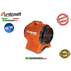 VENTILATEUR AXIAL PORTABLE UNICRAFT MV 300P DÉBIT D'AIR 3230Mc/h 220V 6261030