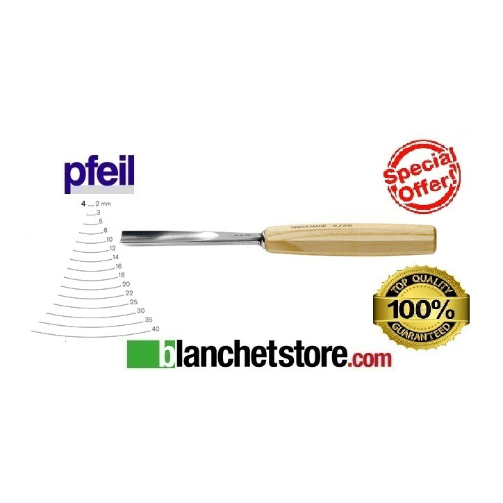 Carving chisels pfeil Fig 4 -20 mm Carving chisels pfeil Fig 4 -20 mm