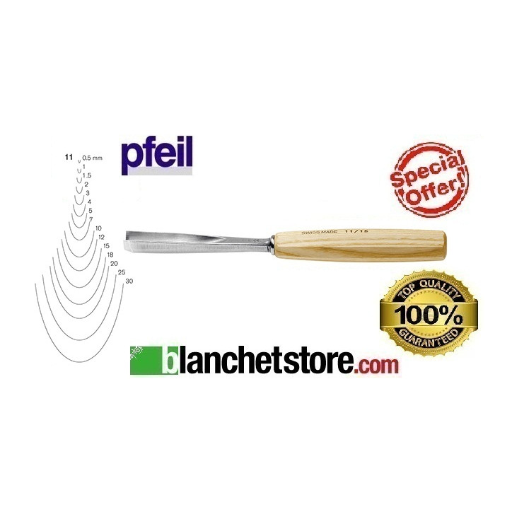 Carving chisels pfeil Fig 11 - 4 mm Carving chisels pfeil Fig 11 - 4 mm