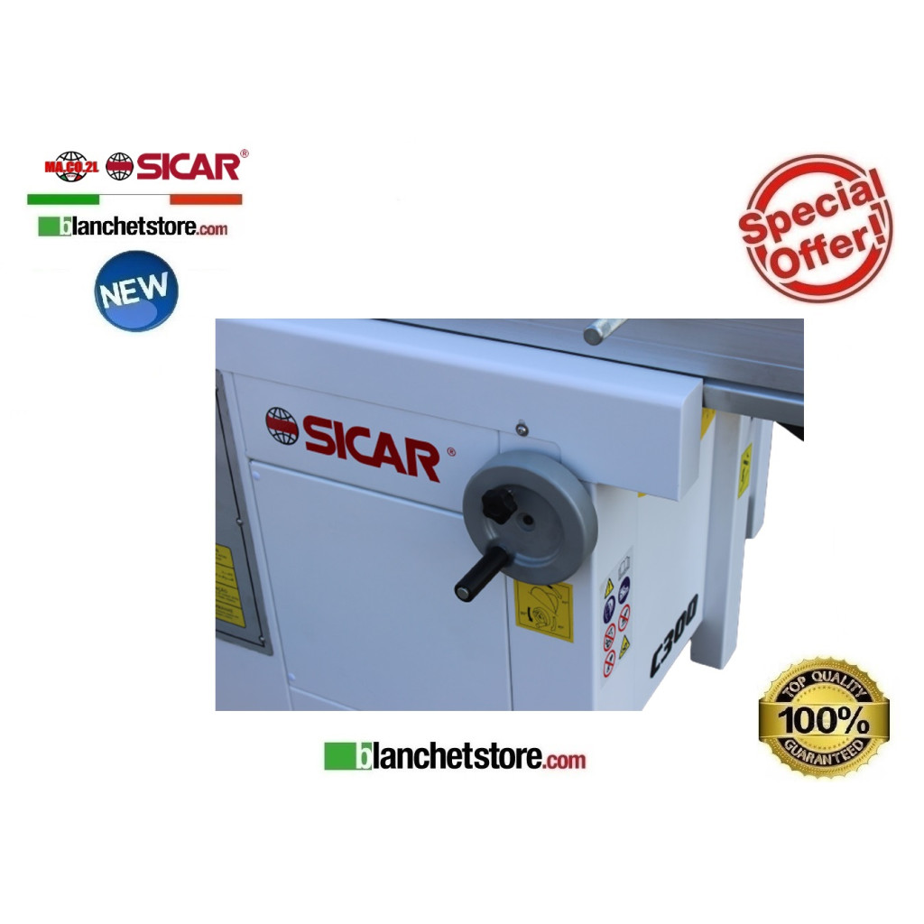Combinee SICAR C300 5 lavoration MACO2L 300mm 220Volt 3Hp Combinee SICAR C300 5 lavoration MACO2L 300mm 220Volt 3Hp