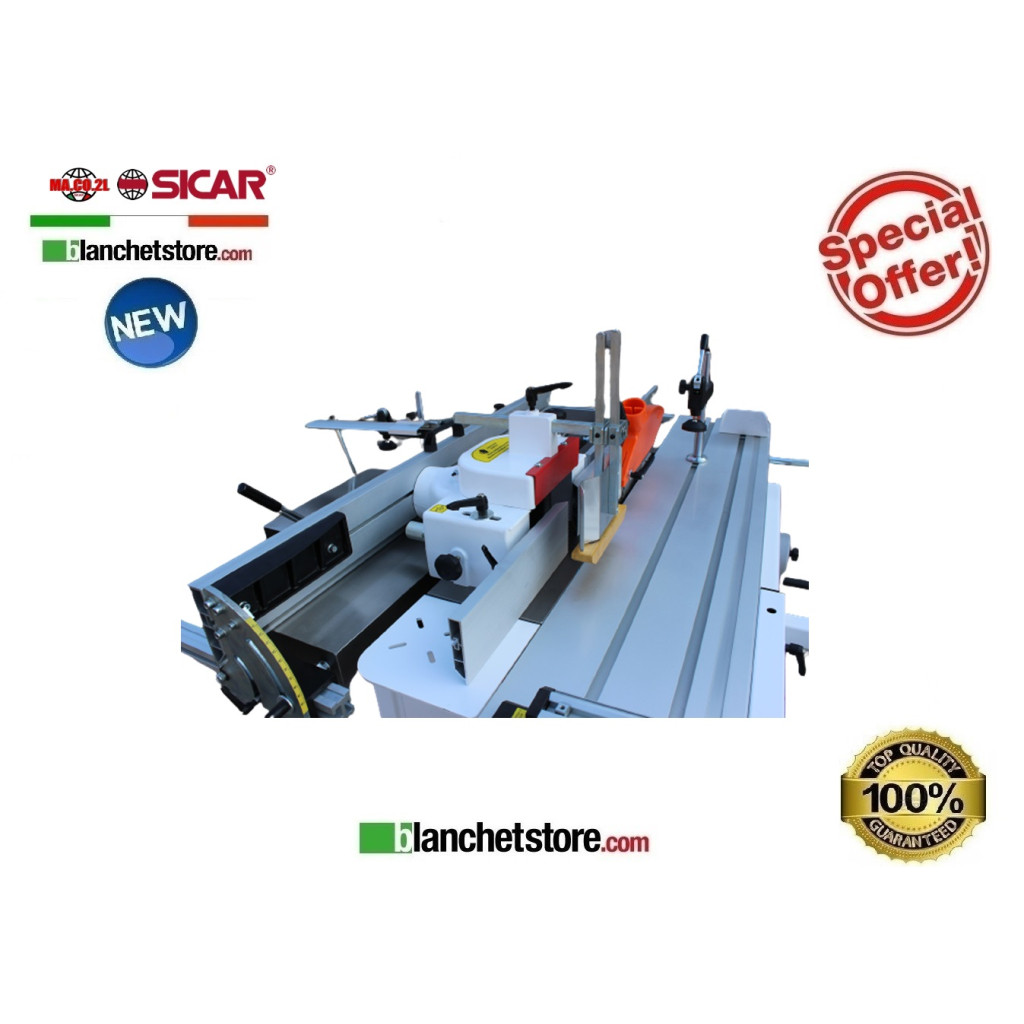 Combined SICAR C300 5 lavoration MACO2L 300mm 220Volt 3Hp Combined SICAR C300 5 lavoration MACO2L 300mm 220Volt 3Hp