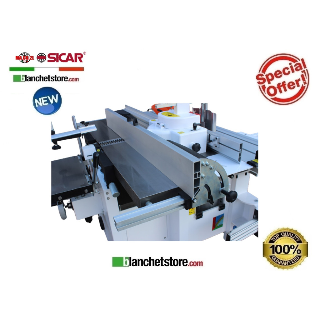 Combined SICAR C300 5 lavoration MACO2L 300mm 220Volt 3Hp Combined SICAR C300 5 lavoration MACO2L 300mm 220Volt 3Hp