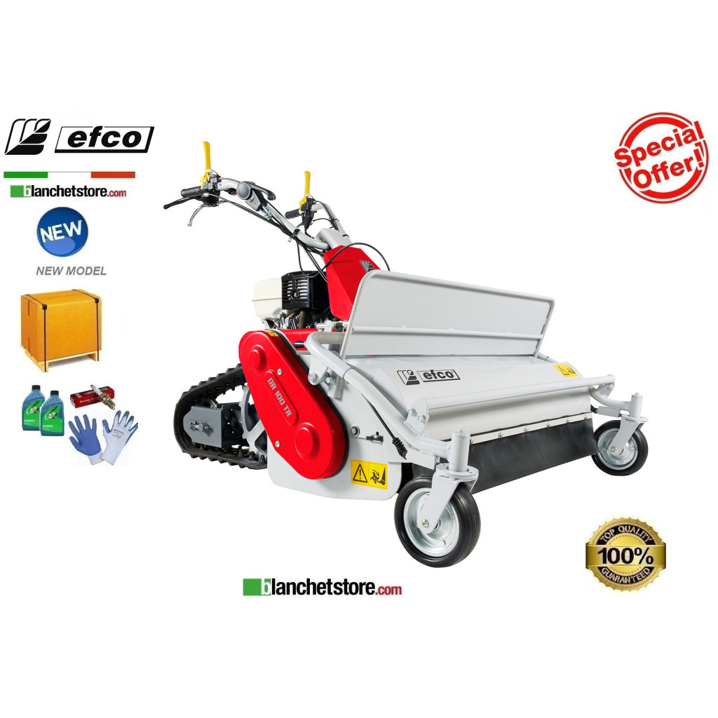 Trinciasarmenti a cingoli EFCO DR 100 TR Motore Kohler CH 440 420cc 16,5HP a coltelli Trinciasarmenti a cingoli EFCO DR 100 TR Motore Kohler CH 440 420cc 16,5HP a coltelli