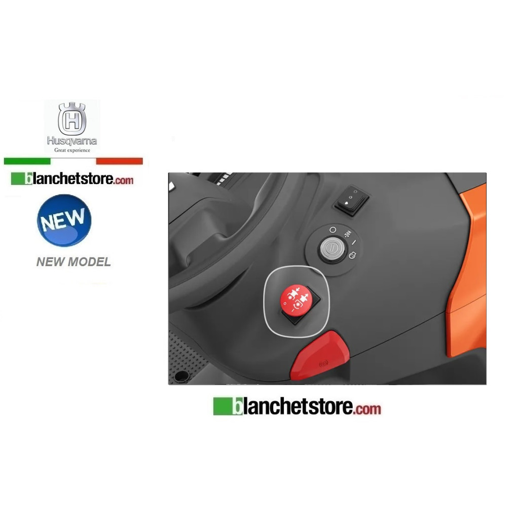 Tracteur a pelouse Husqvarna TC 220T Sac de ramassage, coupe 107, hydrostatique Tracteur a pelouse Husqvarna TC 220T Sac de ramassage, coupe 107, hydrostatique