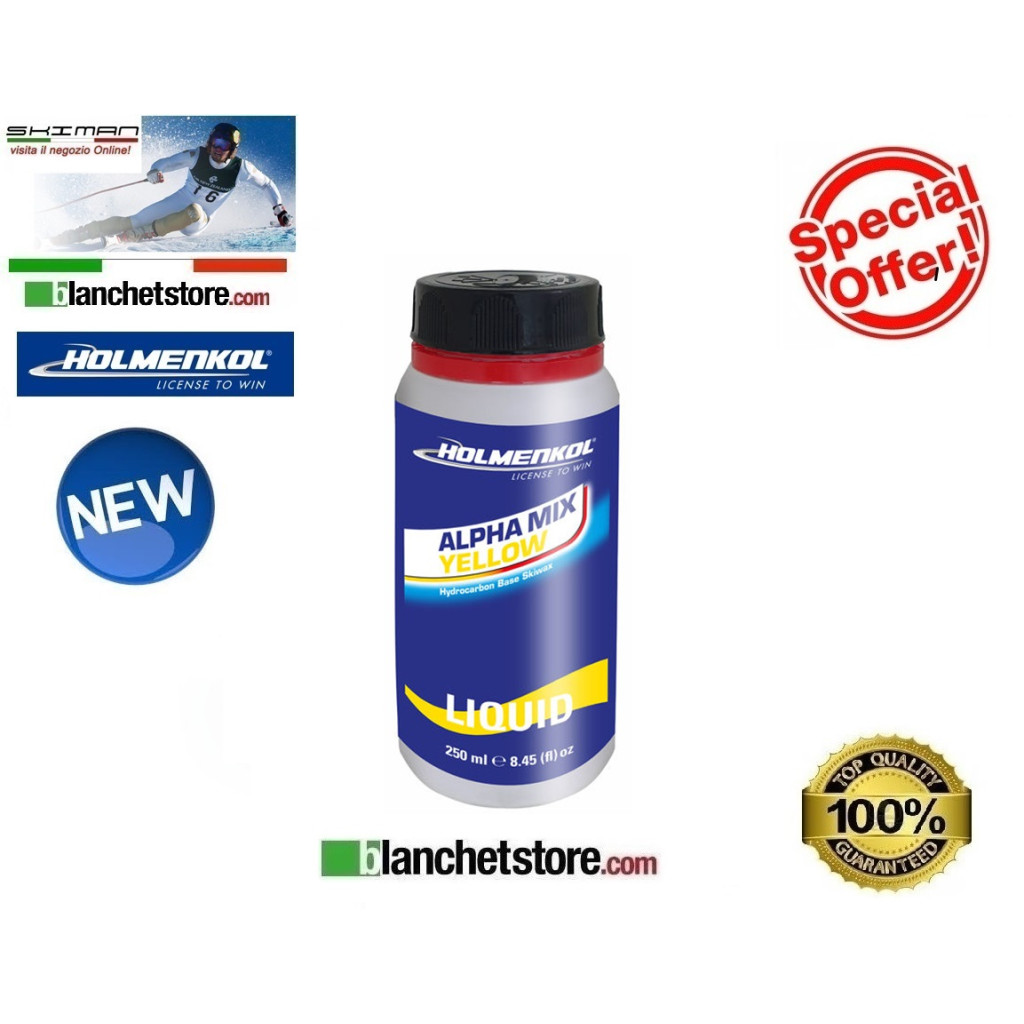 Fart Liquide Holmenkol Alphamix Yellow 250 ML 24032 Fart Liquide Holmenkol Alphamix Yellow 250 ML 24032