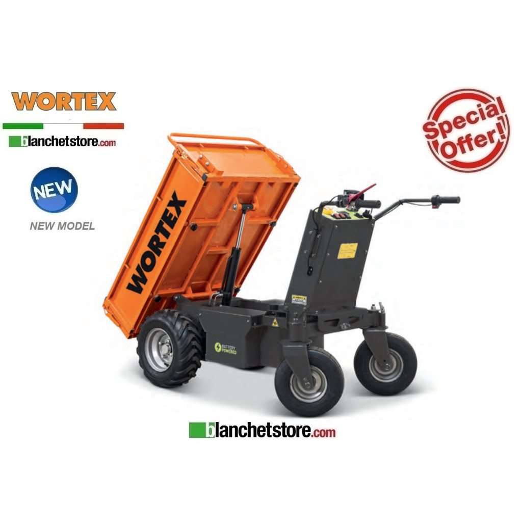 Wheelbarrow Wortex MDA500C E 500 KG hydraulic tipping Wheelbarrow Wortex MDA500C E 500 KG hydraulic tipping