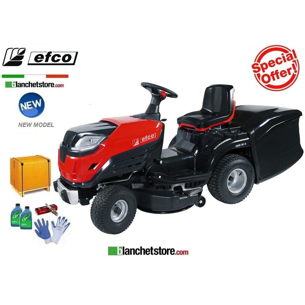 Tractor Efco EF 92R/16K hydrostatic 452cc tractor Cut 92cm Tractor Efco EF 92R/16K hydrostatic 452cc tractor Cut 92cm