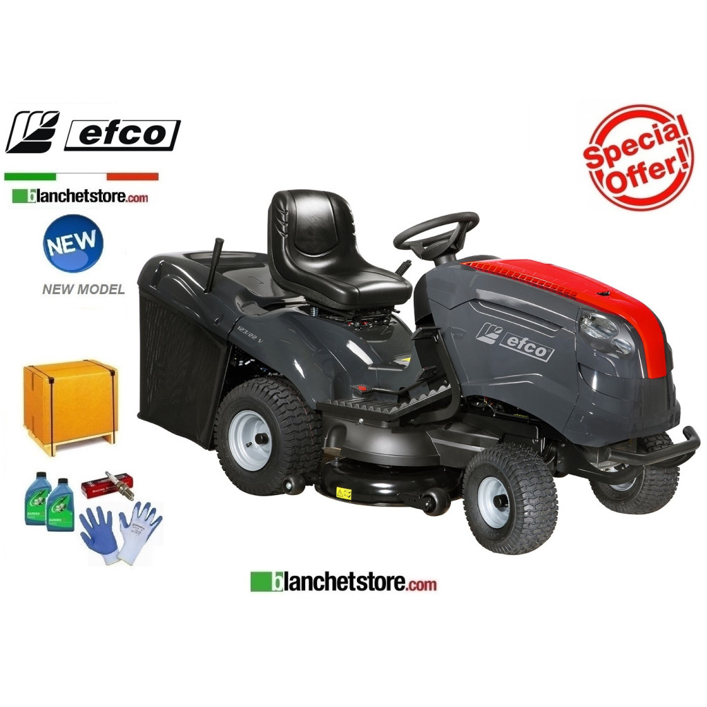 Tractor Efco EF 123/22V hydrostatic V-Twin 656cc tractor Cut 122cm Tractor Efco EF 123/22V hydrostatic V-Twin 656cc tractor Cut 122cm