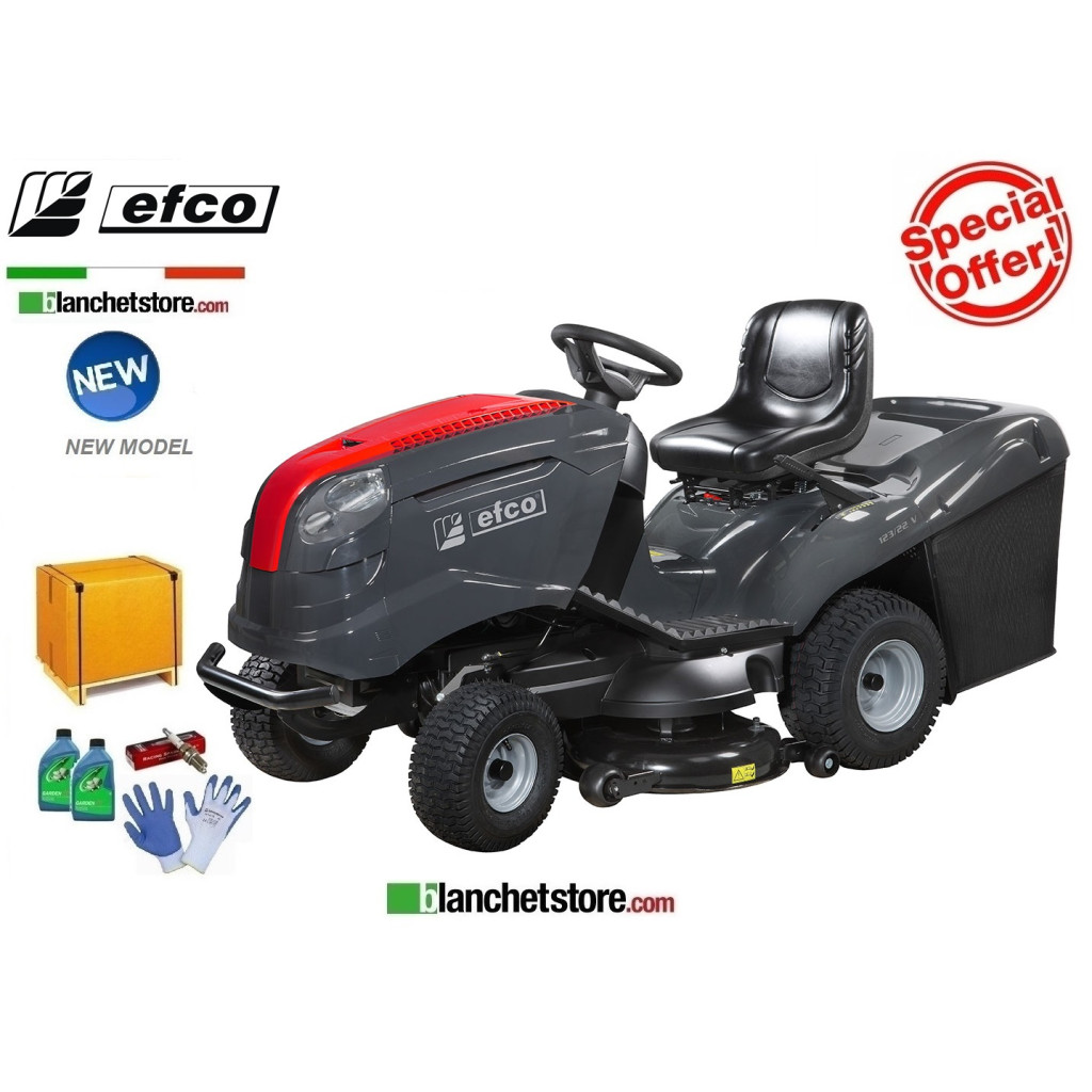 Tractor Efco EF 123/22V hydrostatic V-Twin 656cc tractor Cut 122cm Tractor Efco EF 123/22V hydrostatic V-Twin 656cc tractor Cut 122cm