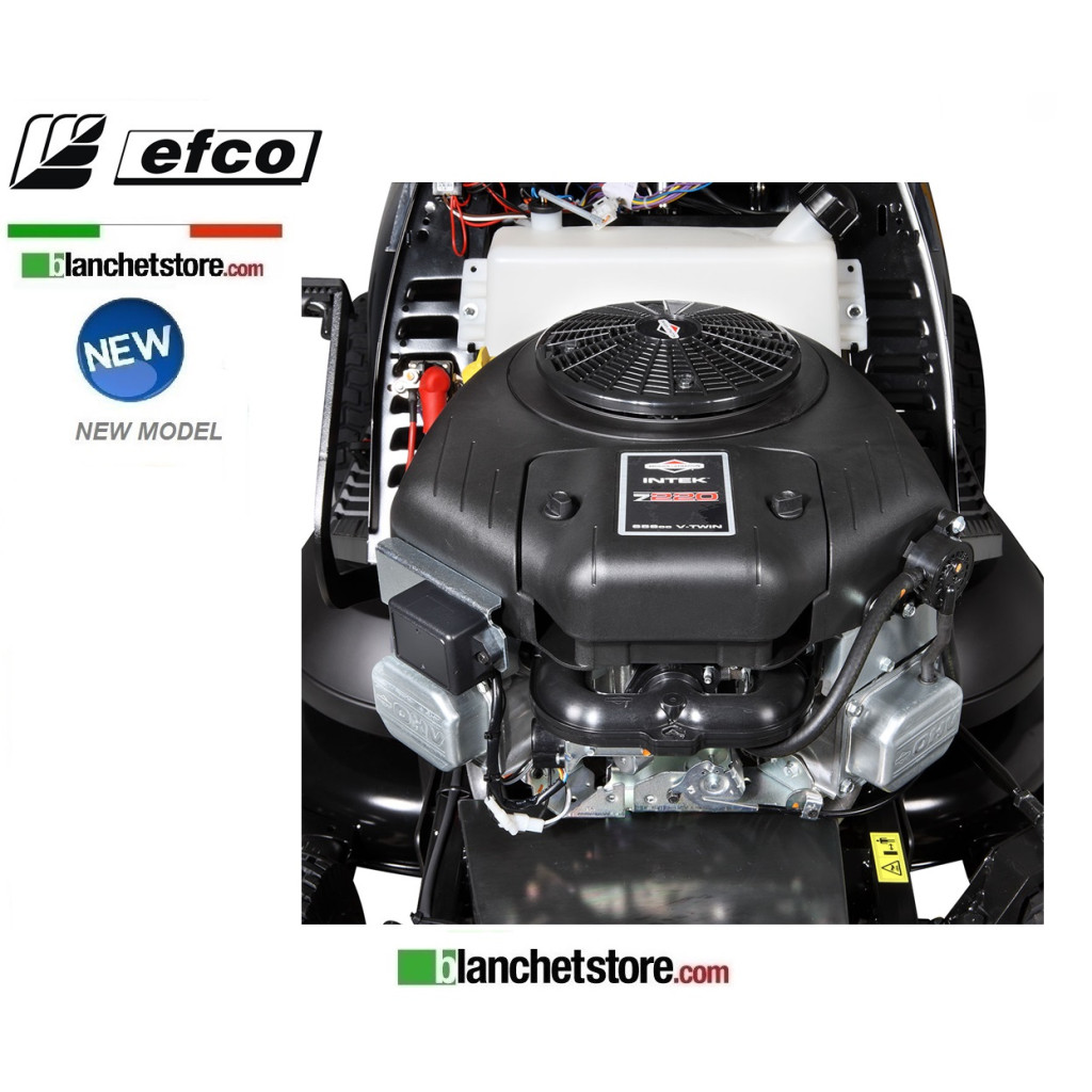 Tracteur a gazon Efco EF 125/22V Hydrostatique V-Twin 656cc Coupe 125cm Tracteur a gazon Efco EF 125/22V Hydrostatique V-Twin 656cc Coupe 125cm