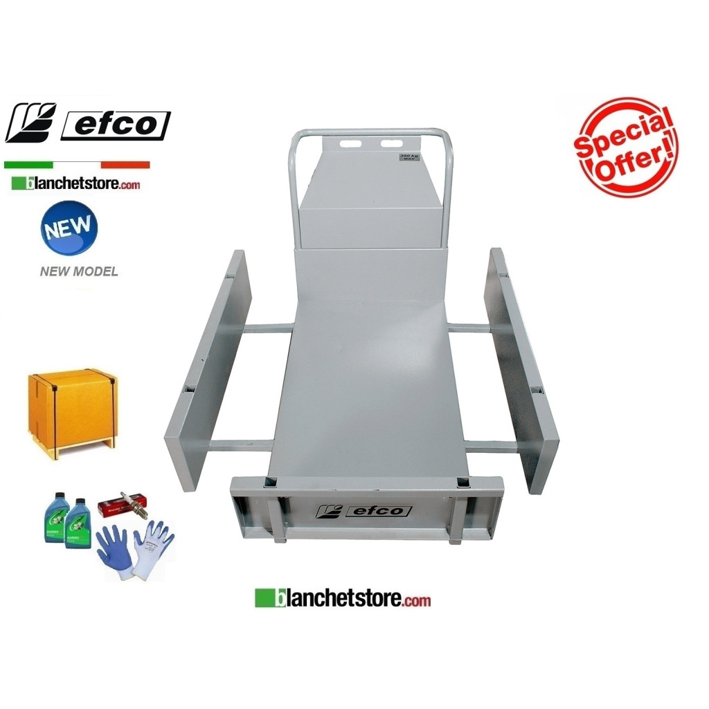Efco TN 4500 tracked wheelbarrow with extendable sides Capacity 450Kg Engine Emak K800 H Efco TN 4500 tracked wheelbarrow with extendable sides Capacity 450Kg Engine Emak K800 H