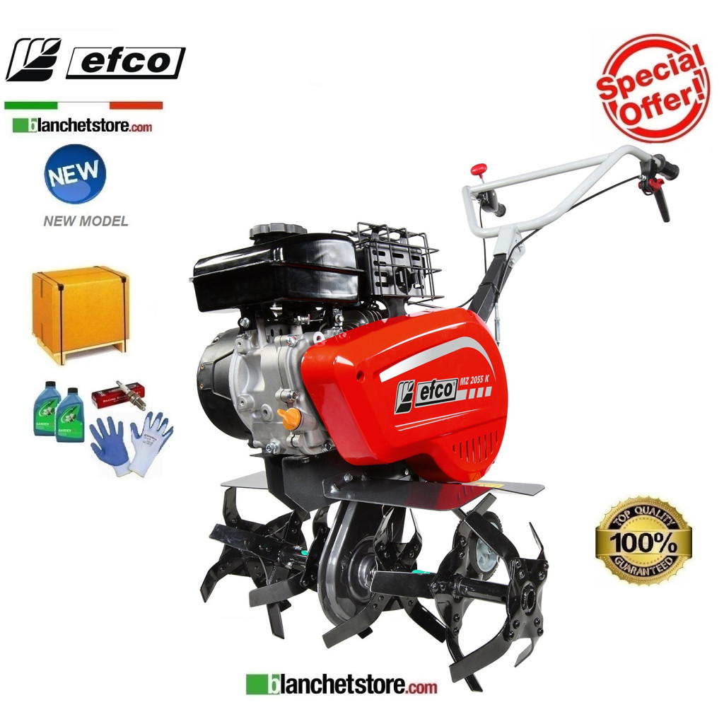 Efco MZ 2055 K tiller complete with 46cm tiller engine Emak K300 H OHV 80cc Efco MZ 2055 K tiller complete with 46cm tiller engine Emak K300 H OHV 80cc