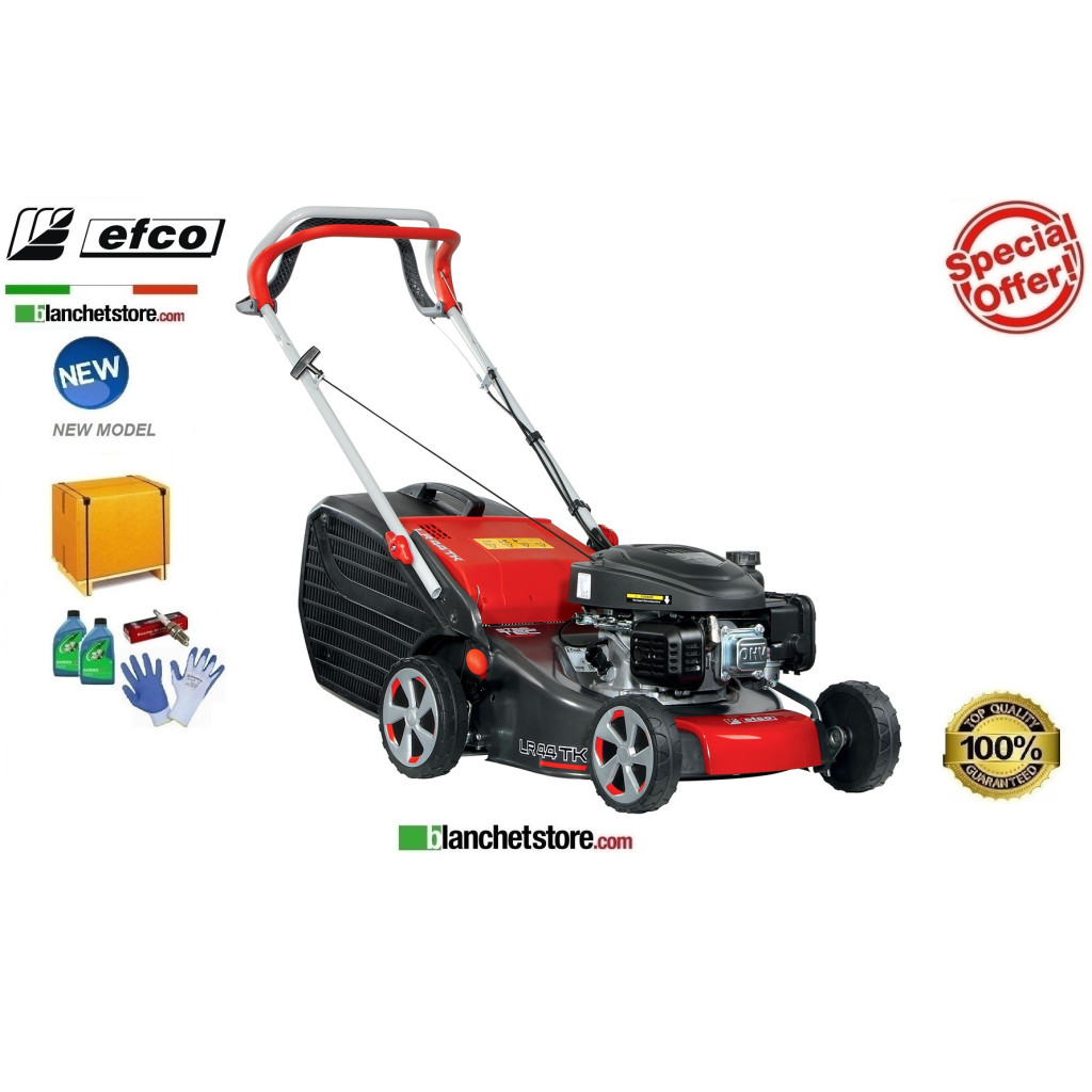Lawn mower Efco LR 44 TK Comfort Engine Emak K 450 OHV Cutting width 41cm -With collection bin 60Lt Lawn mower Efco LR 44 TK Comfort Engine Emak K 450 OHV Cutting width 41cm -With collection bin 60Lt