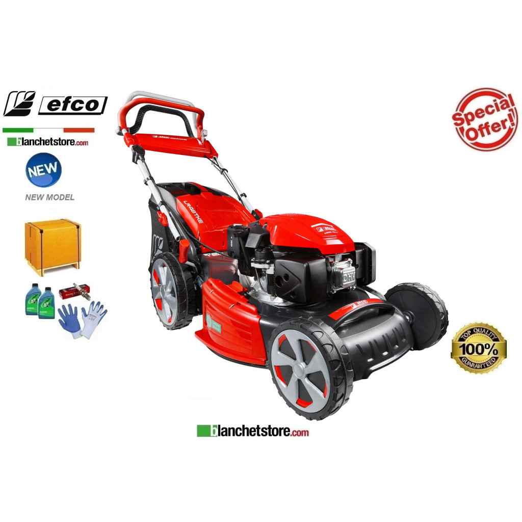 Rasaerba a scoppio Efco LR 53 TKE Allroad Plus 4 Motore Emak K 655i OHV Taglio 51 cm Sacco Lt. 70 Rasaerba a scoppio Efco LR 53 TKE Allroad Plus 4 Motore Emak K 655i OHV Taglio 51 cm Sacco Lt. 70