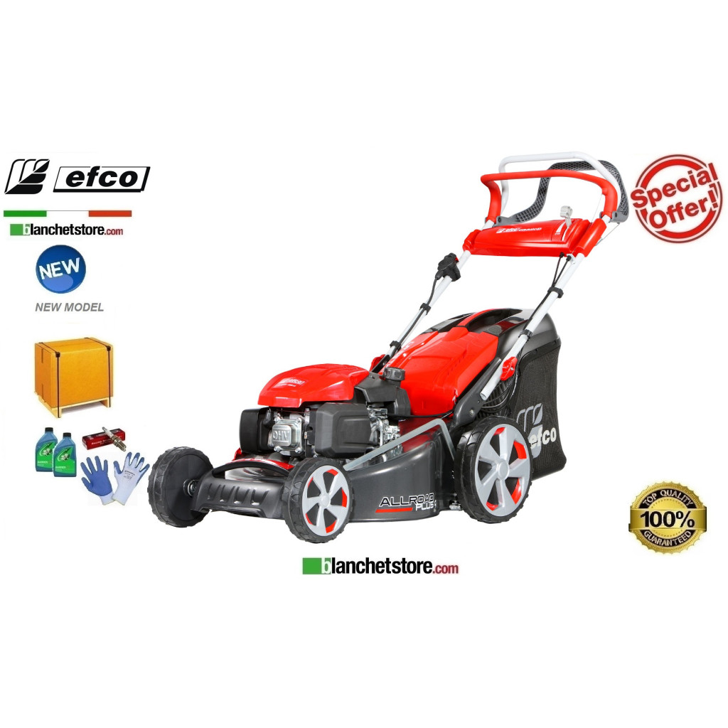 Lawn mower Efco LR 53 TKE Allroad Plus 4 Engine Emak K 655i OHV Cutting width 51cm -With collection bin 70Lt Lawn mower Efco LR 53 TKE Allroad Plus 4 Engine Emak K 655i OHV Cutting width 51cm -With collection bin 70Lt