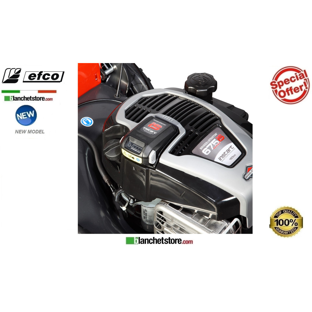 Rasaerba a scoppio Efco AR 53 TBXE Allroad Alluminium Motore Brigge & Stratton 675iS Taglio 51 cm Sacco Lt. 80 Rasaerba a scoppio Efco AR 53 TBXE Allroad Alluminium Motore Brigge & Stratton 675iS Taglio 51 cm Sacco Lt. 80