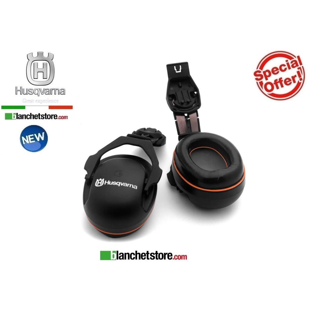 Cuffie protettive Husqvarna per Elmetto forestale Husqvarna Functional e Technical Cuffie protettive Husqvarna per Elmetto forestale Husqvarna Functional e Technical