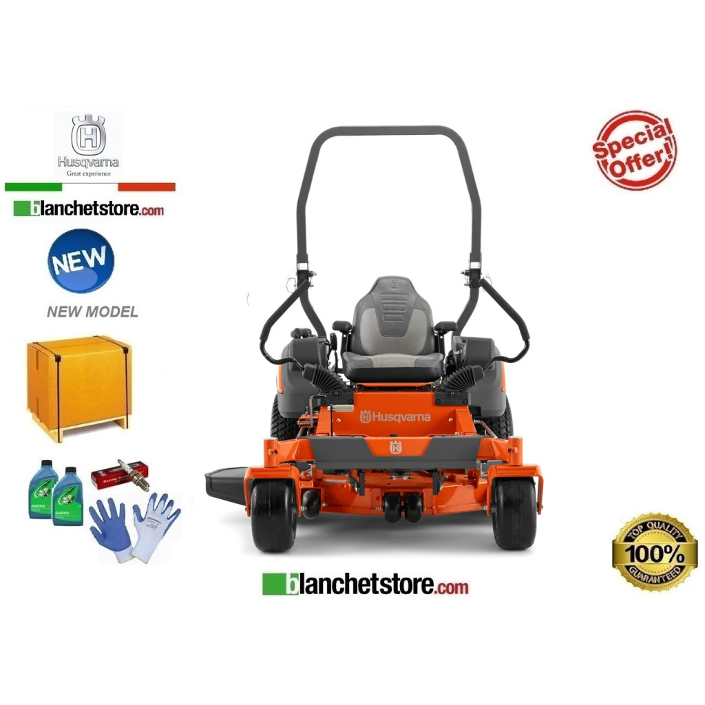 Trattorino Husqvarna Zero-Turn Z488 Motore Bicilindrico Kawasaki FR691V piatto 122 24HP Trattorino Husqvarna Zero-Turn Z488 Motore Bicilindrico Kawasaki FR691V piatto 122 24HP