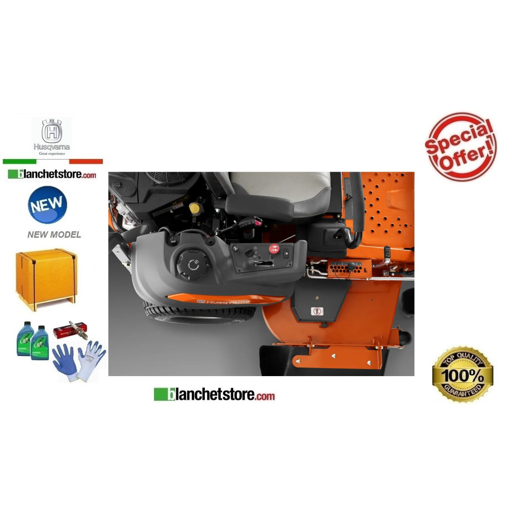 Trattorino Husqvarna Zero-Turn Z488 Motore Bicilindrico Kawasaki FR691V piatto 122 24HP Trattorino Husqvarna Zero-Turn Z488 Motore Bicilindrico Kawasaki FR691V piatto 122 24HP
