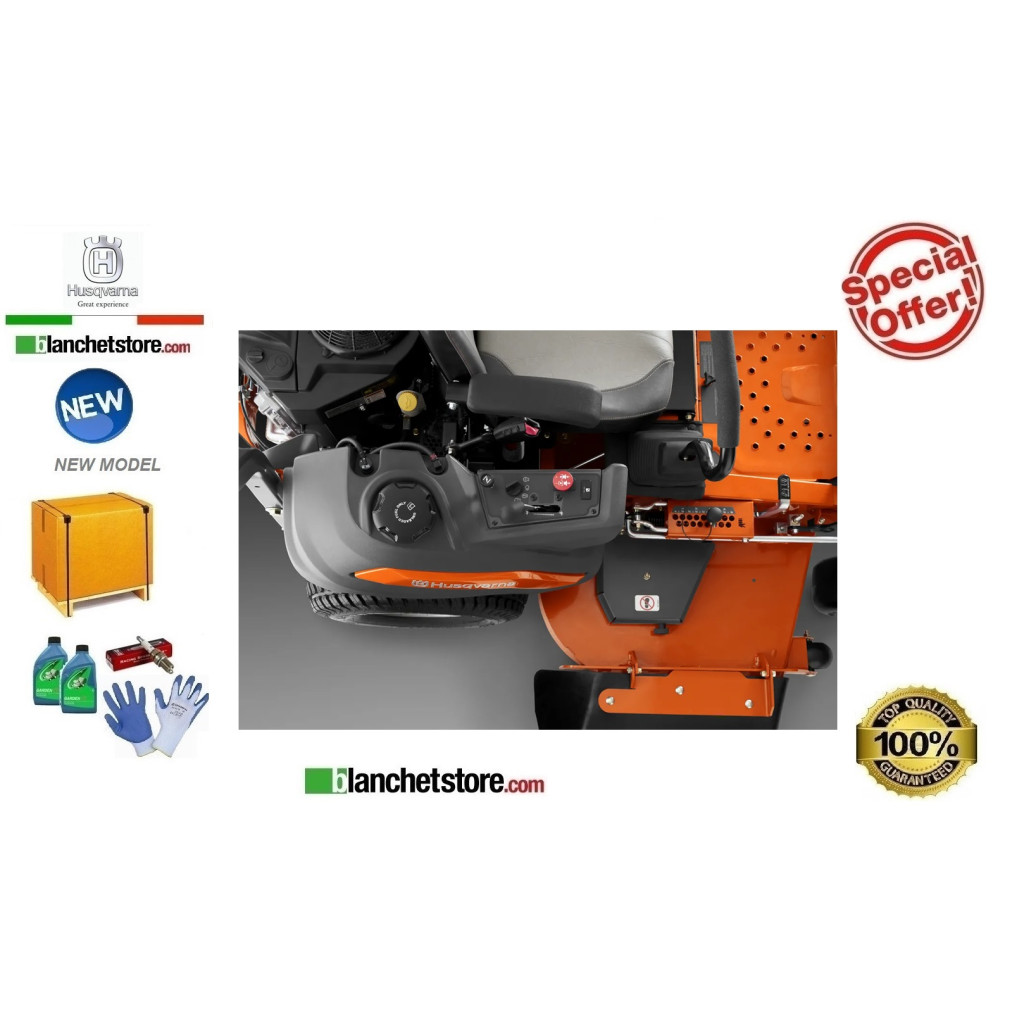Trattorino Husqvarna Zero-Turn Z488 Motore Bicilindrico Kawasaki FR691V piatto 122 24HP Trattorino Husqvarna Zero-Turn Z488 Motore Bicilindrico Kawasaki FR691V piatto 122 24HP