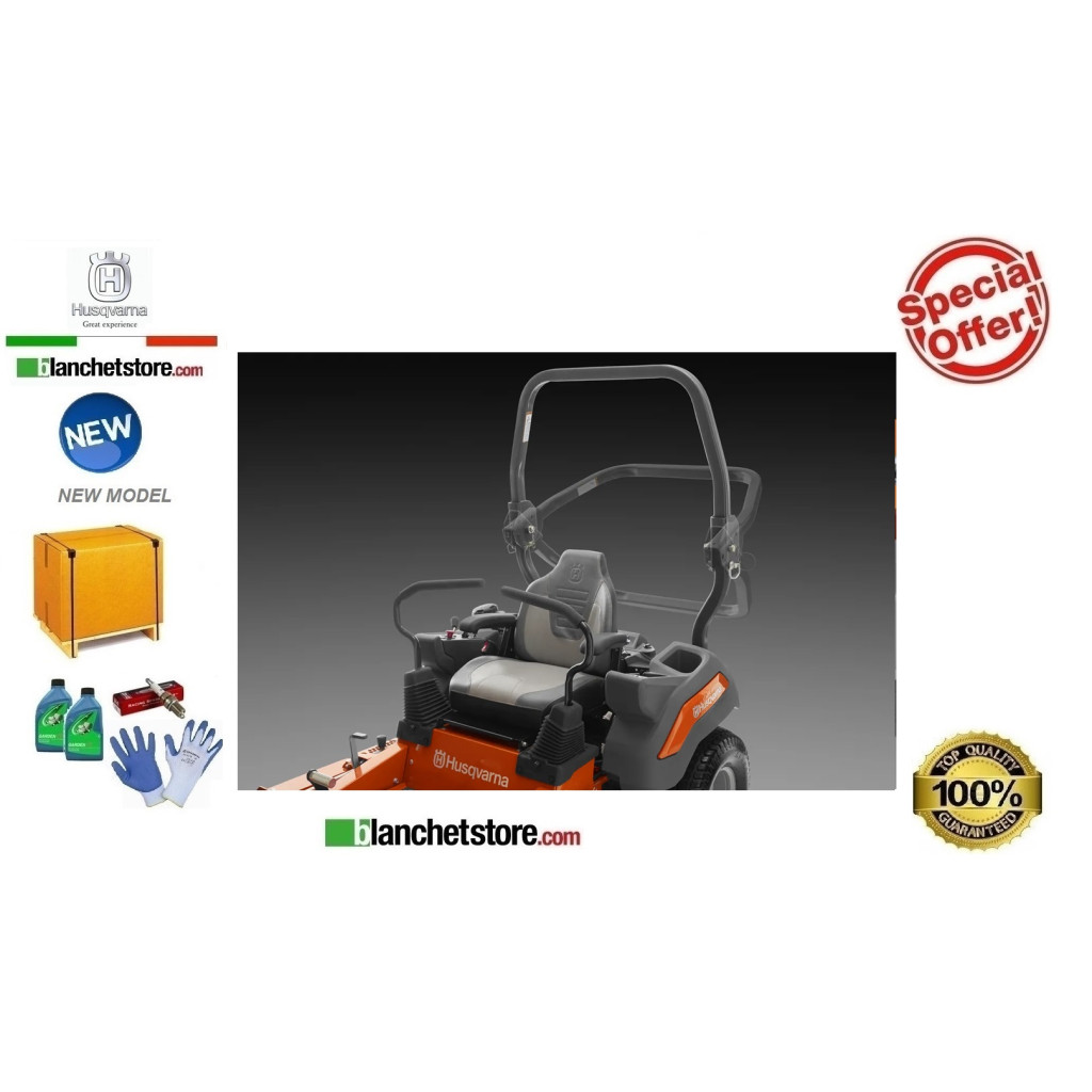 Trattorino Husqvarna Zero-Turn Z488 Motore Bicilindrico Kawasaki FR691V piatto 122 24HP Trattorino Husqvarna Zero-Turn Z488 Motore Bicilindrico Kawasaki FR691V piatto 122 24HP