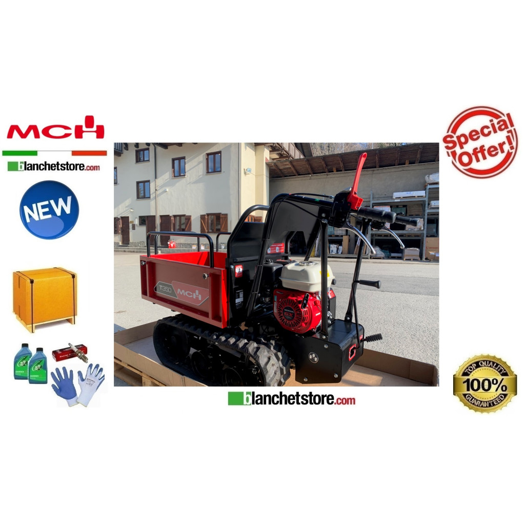 WHEELBARROW MINI TRANSPORTER MCH T350 Honda GX160 350 KG Manual Tipping WHEELBARROW MINI TRANSPORTER MCH T350 Honda GX160 350 KG Manual Tipping