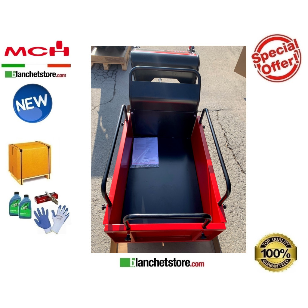 MOTOCARRIOLA MCH T350 Honda GX160 350 KG Ribaltamento Manuale MOTOCARRIOLA MCH T350 Honda GX160 350 KG Ribaltamento Manuale