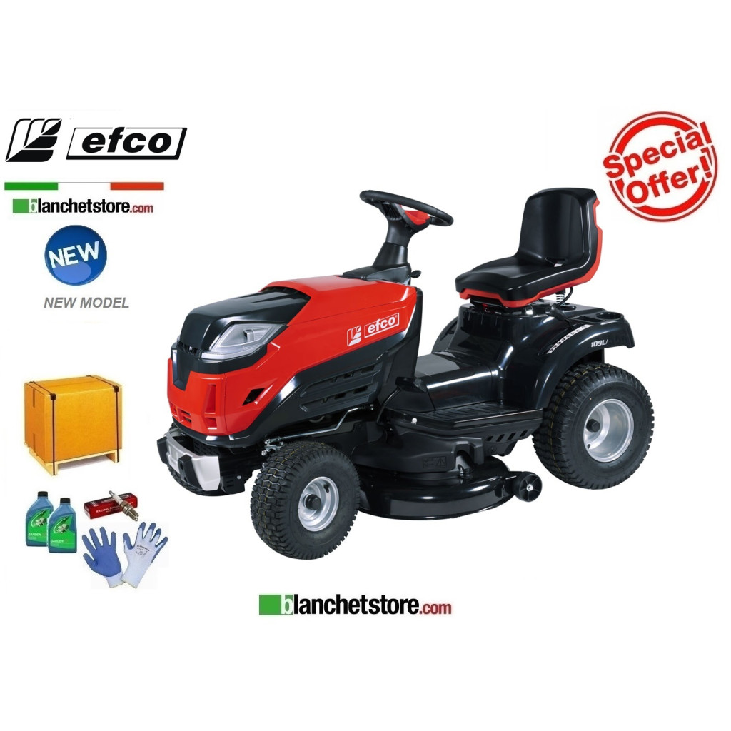 Tractor Efco EF 109 L/19 K hydrostatic V-Twin 586cc tractor Cut 108cm Tractor Efco EF 109 L/19 K hydrostatic V-Twin 586cc tractor Cut 108cm