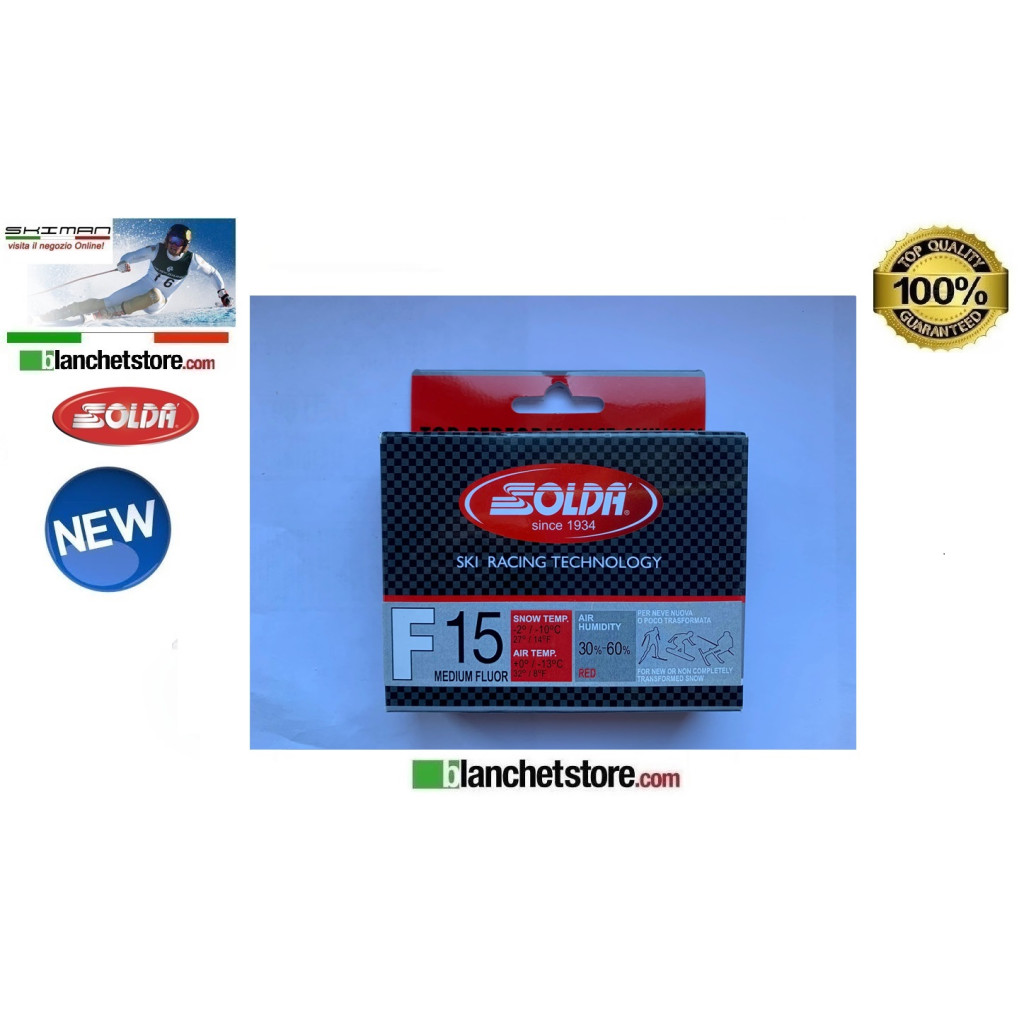 Sciolina SOLDA F15 Medio Fluoro Gr 60 Red Sciolina SOLDA F15 Medio Fluoro Gr 60 Red