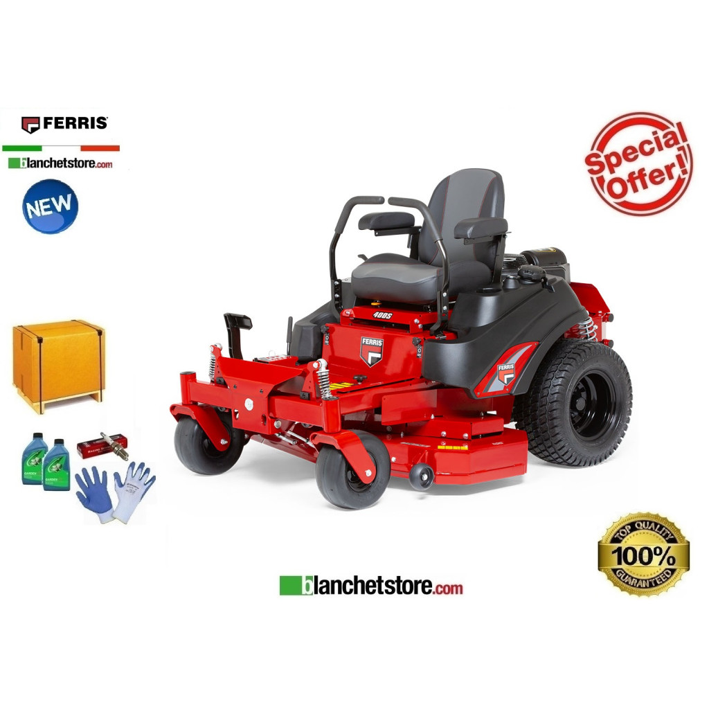 Tracteur Ferris Zero-Turn 400S Moteur bicylindrique Brigge & Stratton MOD44 coupe 122 23HP Tracteur Ferris Zero-Turn 400S Moteur bicylindrique Brigge & Stratton MOD44 coupe 122 23HP
