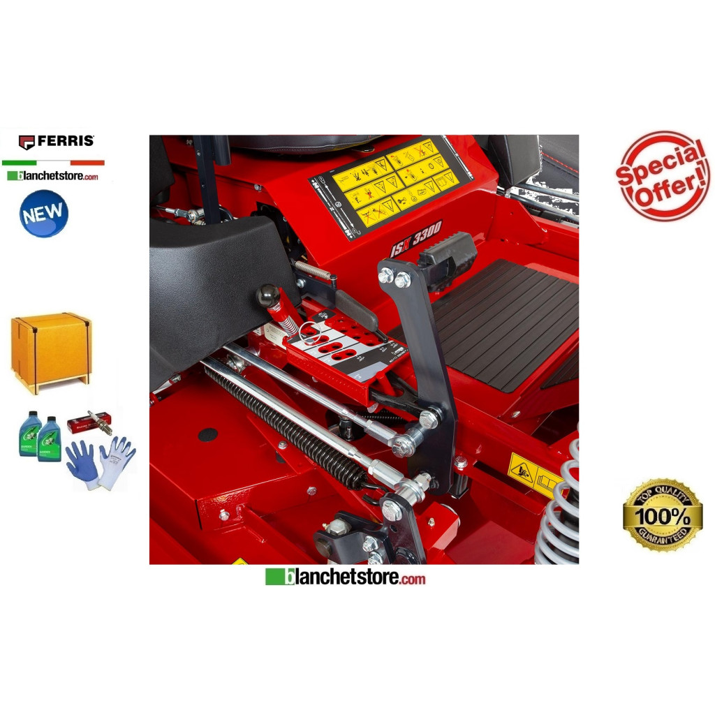 Tracteur Ferris Zero-Turn ISX3300 Moteur bicylindrique Brigge & Stratton Vanguard 993cc Big Block EFI V-Twin coupe 155 40HP Tracteur Ferris Zero-Turn ISX3300 Moteur bicylindrique Brigge & Stratton Vanguard 993cc Big Block EFI V-Twin coupe 155 40HP