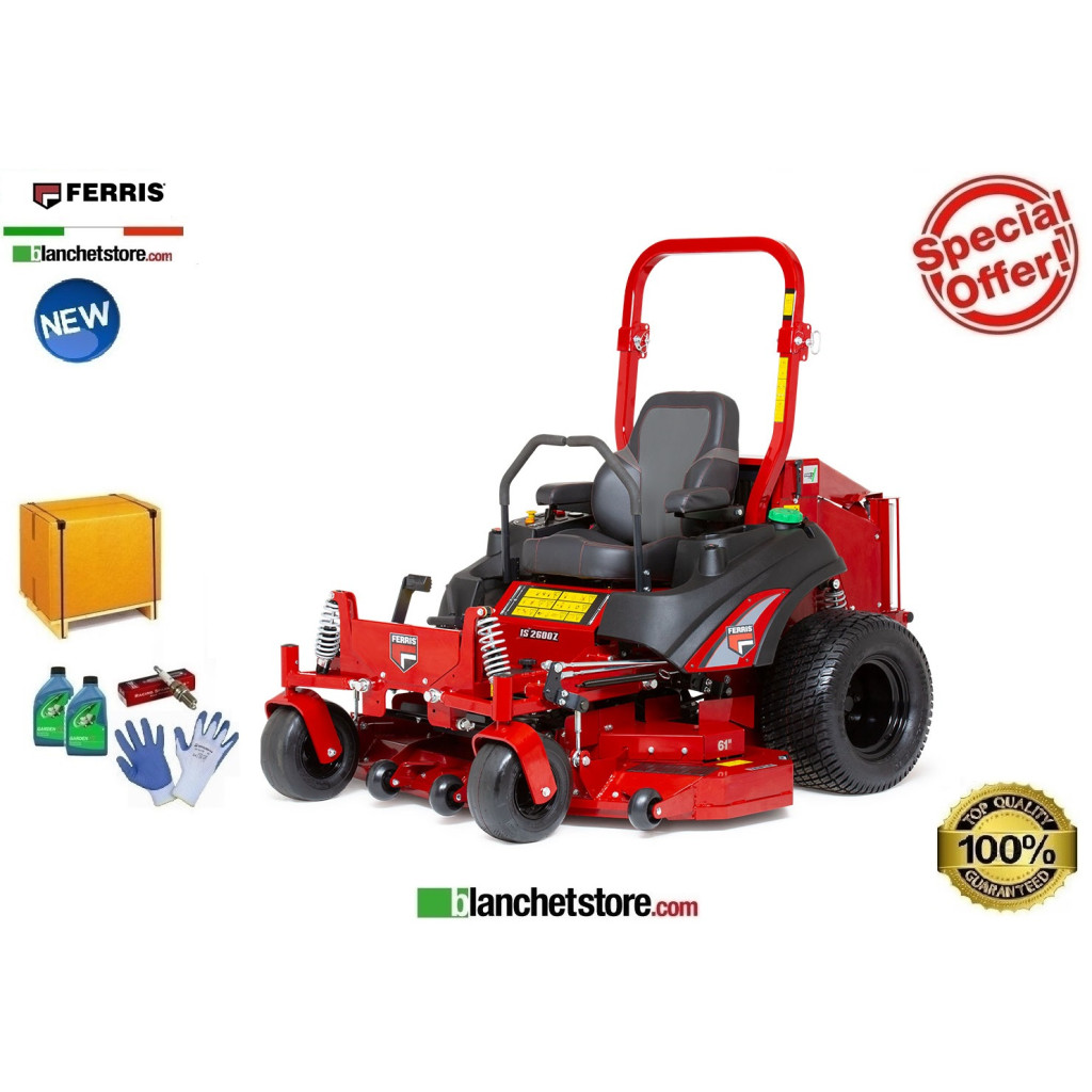 copy of Tracteur Ferris Zero-Turn IS2600 Diesel Moteur Yanmar 3TNM74F coupe 155cm 24HP