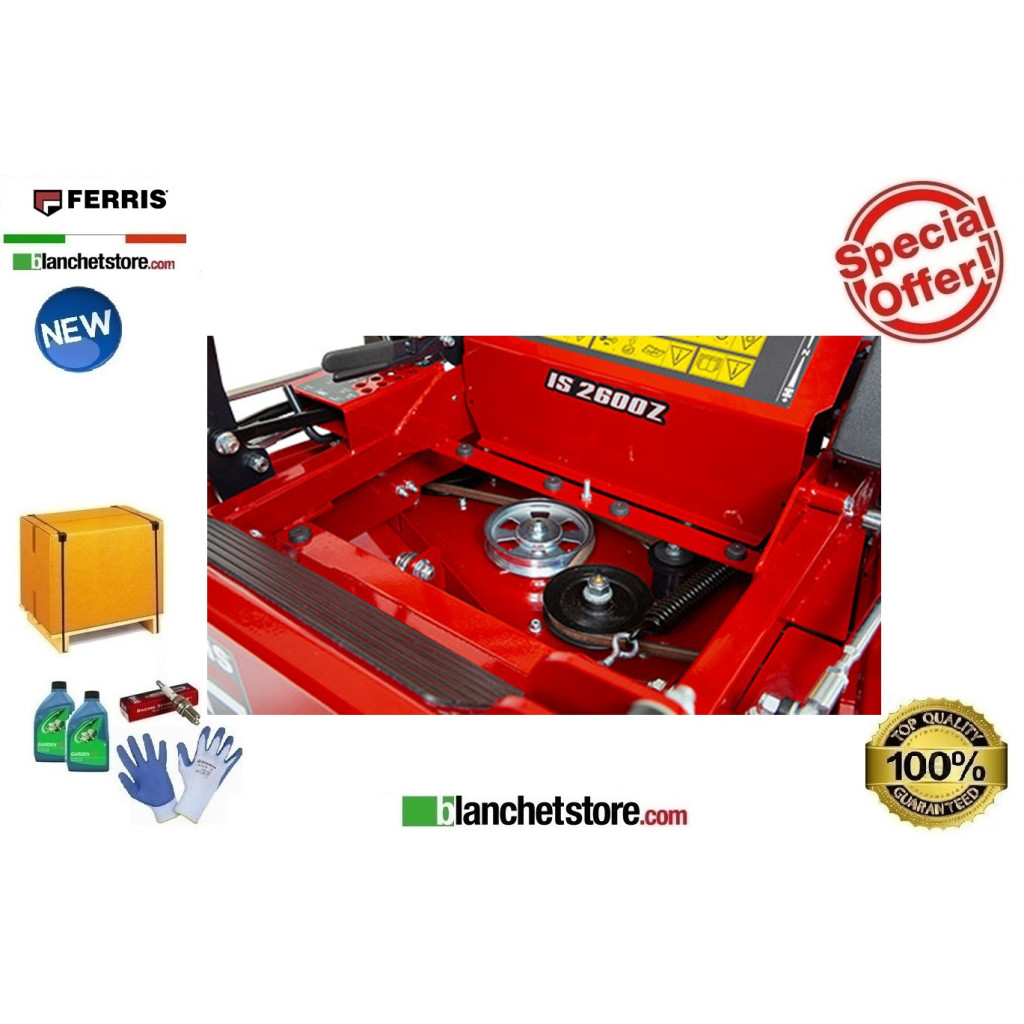 copy of Tracteur Ferris Zero-Turn IS2600 Diesel Moteur Yanmar 3TNM74F coupe 155cm 24HP