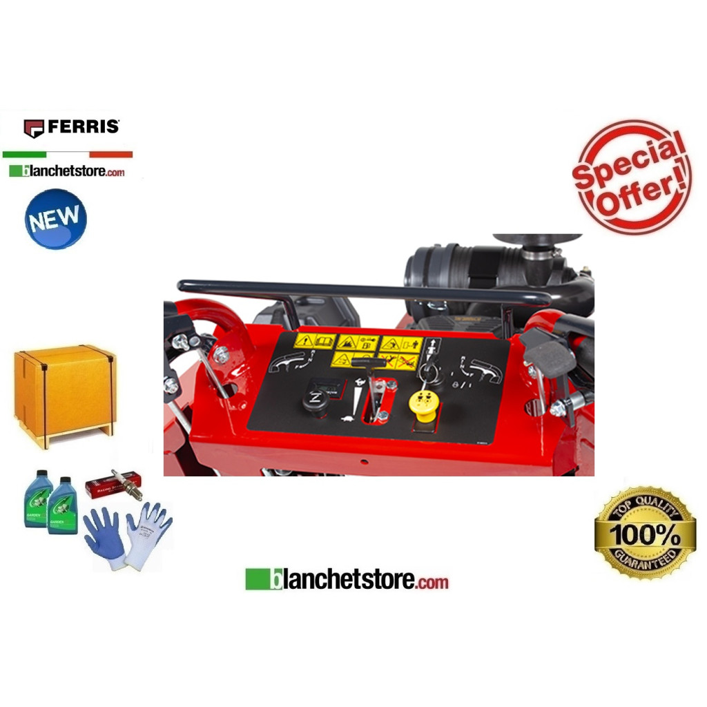 Tondeuse a gazon Ferris Zero-Turn FW 45 Moteur Brigge & Stratton Vanguard 810cc V-Twin coupe 122cm 26HP Tondeuse a gazon Ferris Zero-Turn FW 45 Moteur Brigge & Stratton Vanguard 810cc V-Twin coupe 122cm 26HP