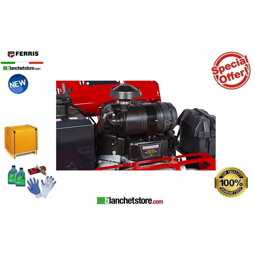 Rasaerba Ferris Zero-Turn FW 45 Motore Brigge & Stratton Vanguard 810cc V-Twin piatto 122cm 26HP Rasaerba Ferris Zero-Turn FW 45 Motore Brigge & Stratton Vanguard 810cc V-Twin piatto 122cm 26HP
