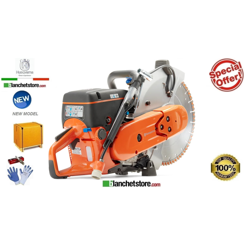 Decoupeuse Husqvarna K770/14 Equipee avec 2 discque D.350 967682101 Decoupeuse Husqvarna K770/14 Equipee avec 2 discque D.350 967682101