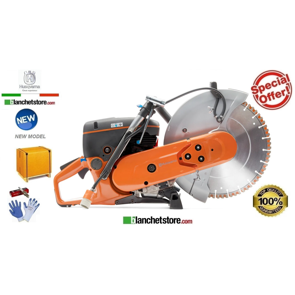 Mototroncatrice Husqvarna K770/14 Completa di disco D.350 967348101
