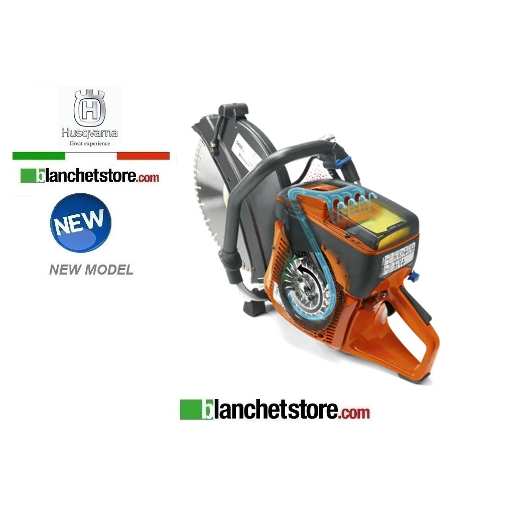 Mototroncatrice Husqvarna K770/14 Completa di disco D.350 967348101