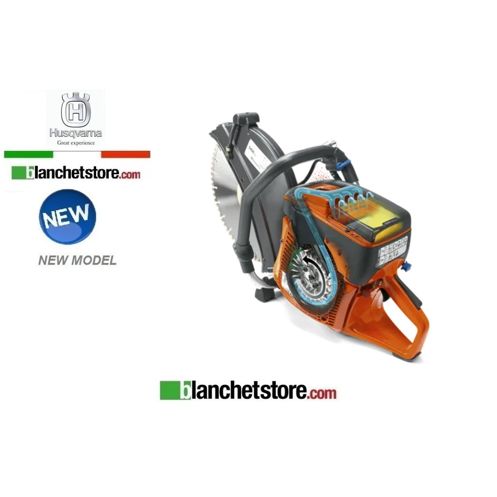 Mototroncatrice Husqvarna K770/14 Completa di 2 dischi D.350 967682101 Mototroncatrice Husqvarna K770/14 Completa di 2 dischi D.350 967682101