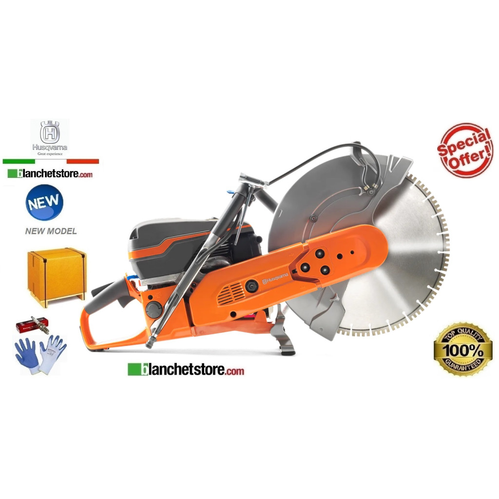 Decoupeuse Husqvarna K970/16 Equipee avec 2 discques D.400 967348101 Decoupeuse Husqvarna K970/16 Equipee avec 2 discques D.400 967348101
