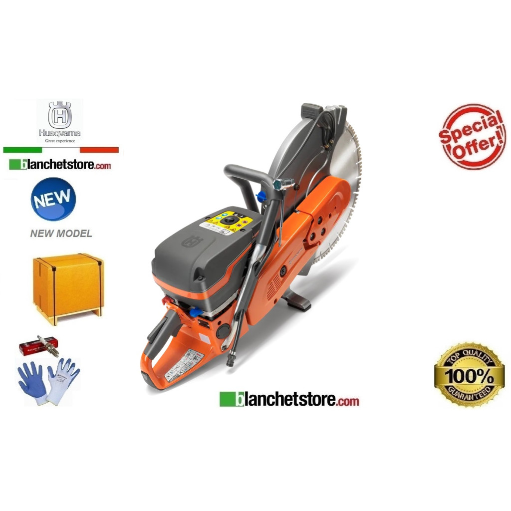 Husqvarna K970/16 Power Cutter Complete with 2 Discs D.400 967348101 Husqvarna K970/16 Power Cutter Complete with 2 Discs D.400 967348101